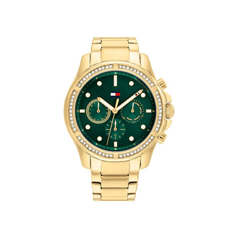 Montre Tommy Hilfiger Brooklyn Vert - Montres Femme | Histoire d’Or