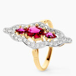 Bague Marchionessa Or Jaune Oxyde De Zirconium - Bagues solitaires Femme | Histoire d&rsquo;Or