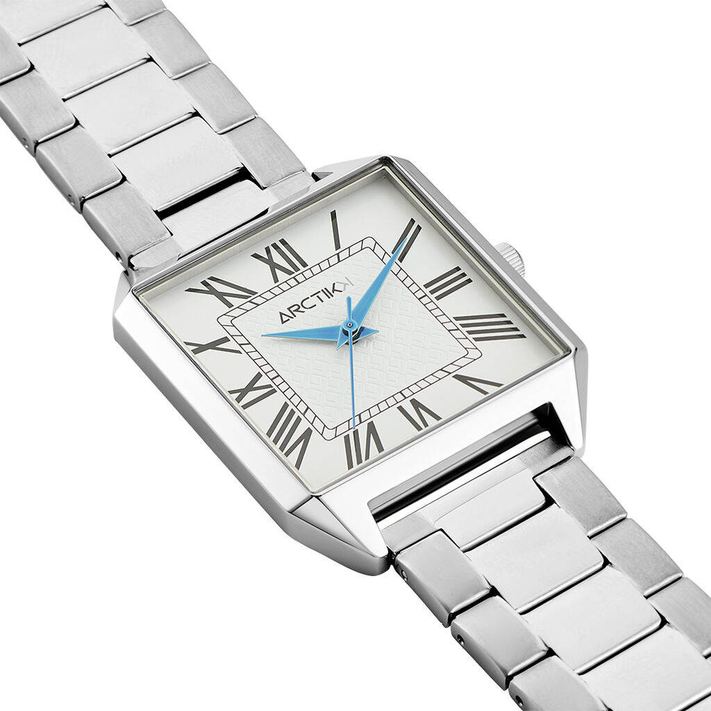 Montre Arctik Retro Blanc - Montres Homme | Histoire d’Or