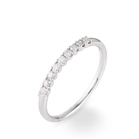 Alliance Eloise Or Blanc Diamant - Alliances Femme | Histoire d&rsquo;Or
