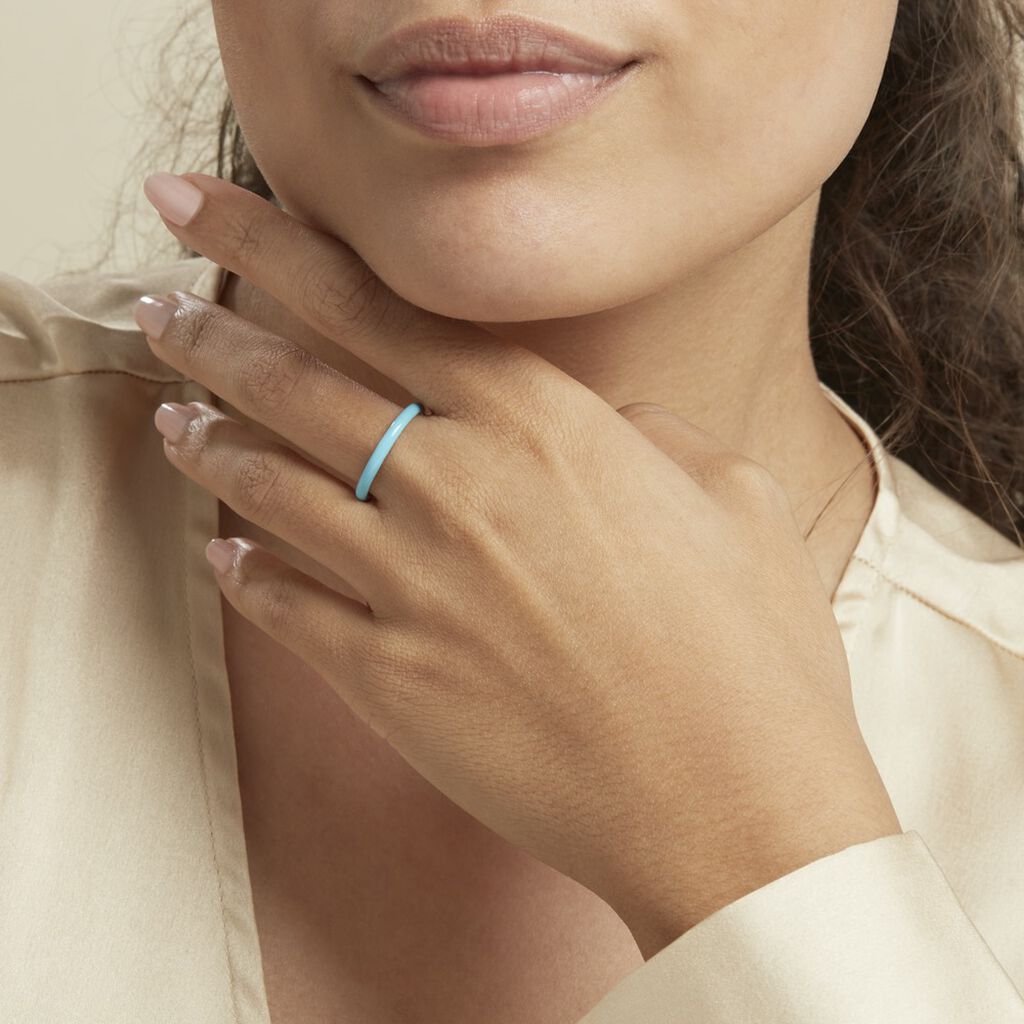 Bague Argent Blanc Samba - Bagues fantaisie Femme | Histoire d’Or