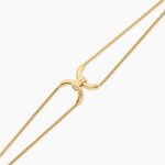 Bracelet Emiliane Argent Dor&eacute; A L'Or 750/1000 - Bijoux sans pierre Femme | Histoire d&rsquo;Or