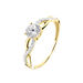Bague Tilla Or Jaune Oxyde De Zirconium - Bagues solitaires Femme | Histoire d’Or