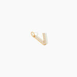 Pendentif Lettre V Or Jaune Oxyde - Cadeaux de naissance Femme | Histoire d&rsquo;Or