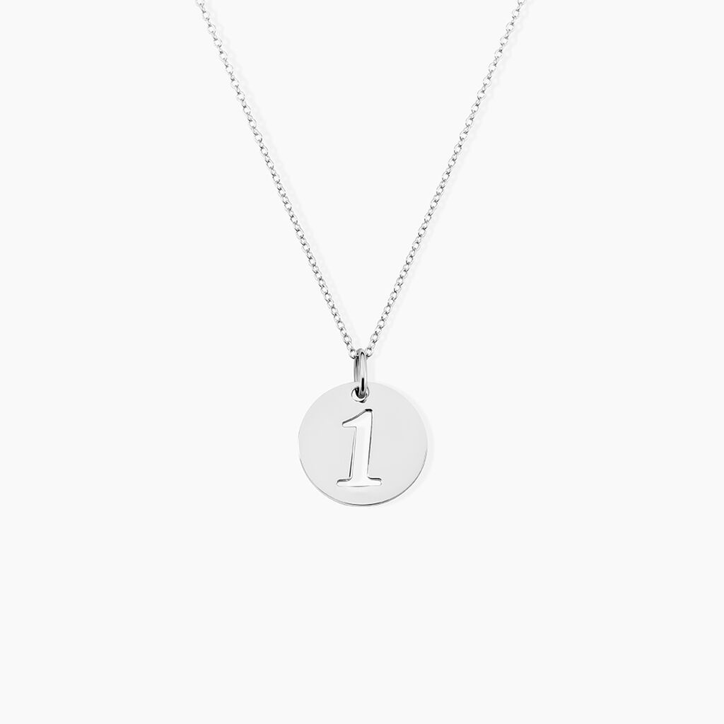 Pendentif Efiso Argent Blanc - Pendentifs Famille | Histoire d&rsquo;Or