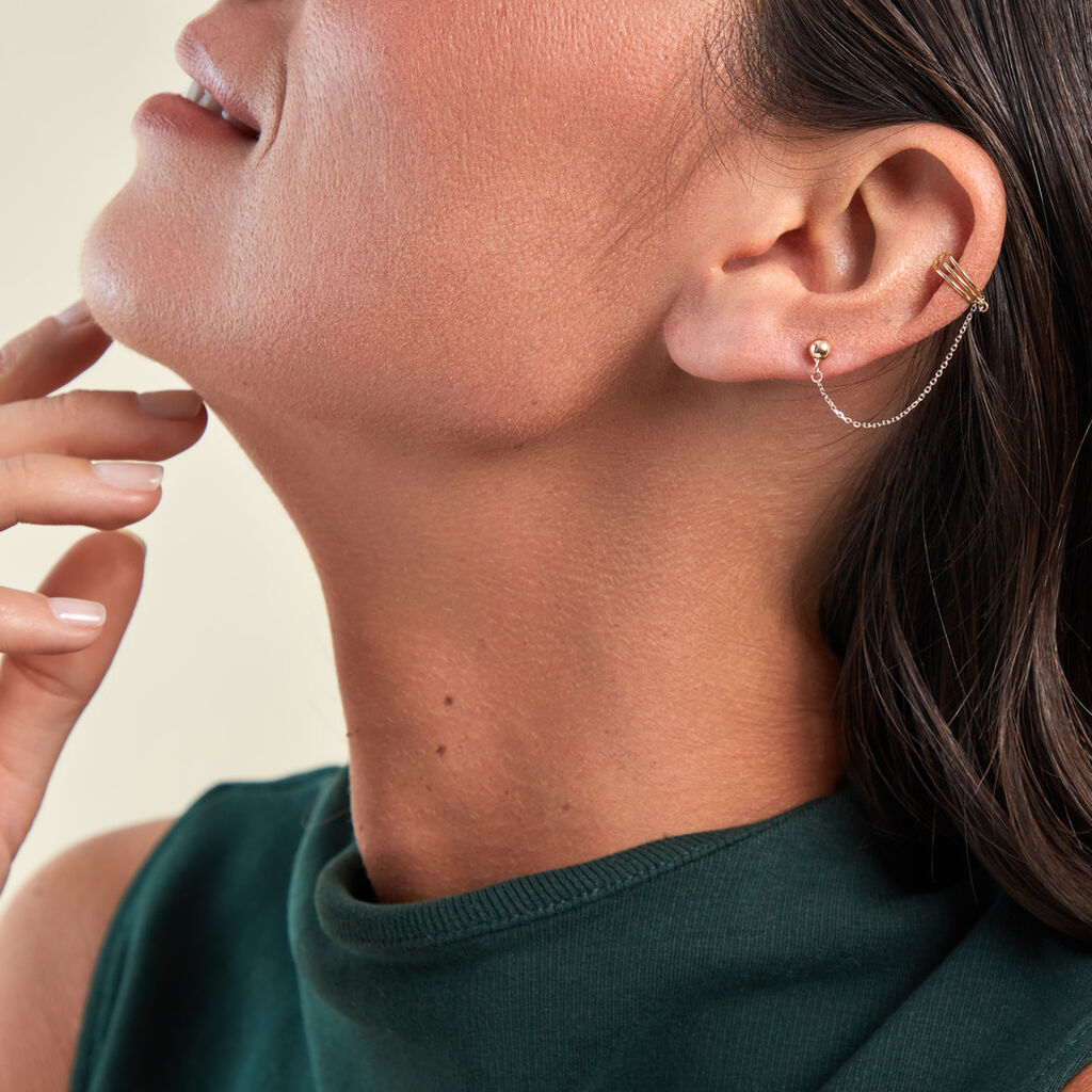 Bijou D'oreille Unitaire Fredrik Or Jaune - Ear cuffs Femme | Histoire d’Or