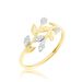 Bague Emelyne Or Jaune Diamant - Bagues avec pierre Femme | Histoire d’Or