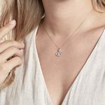 Pendentif Amelot Argent Blanc Oxyde De Zirconium - Pendentifs Femme | Histoire d&rsquo;Or