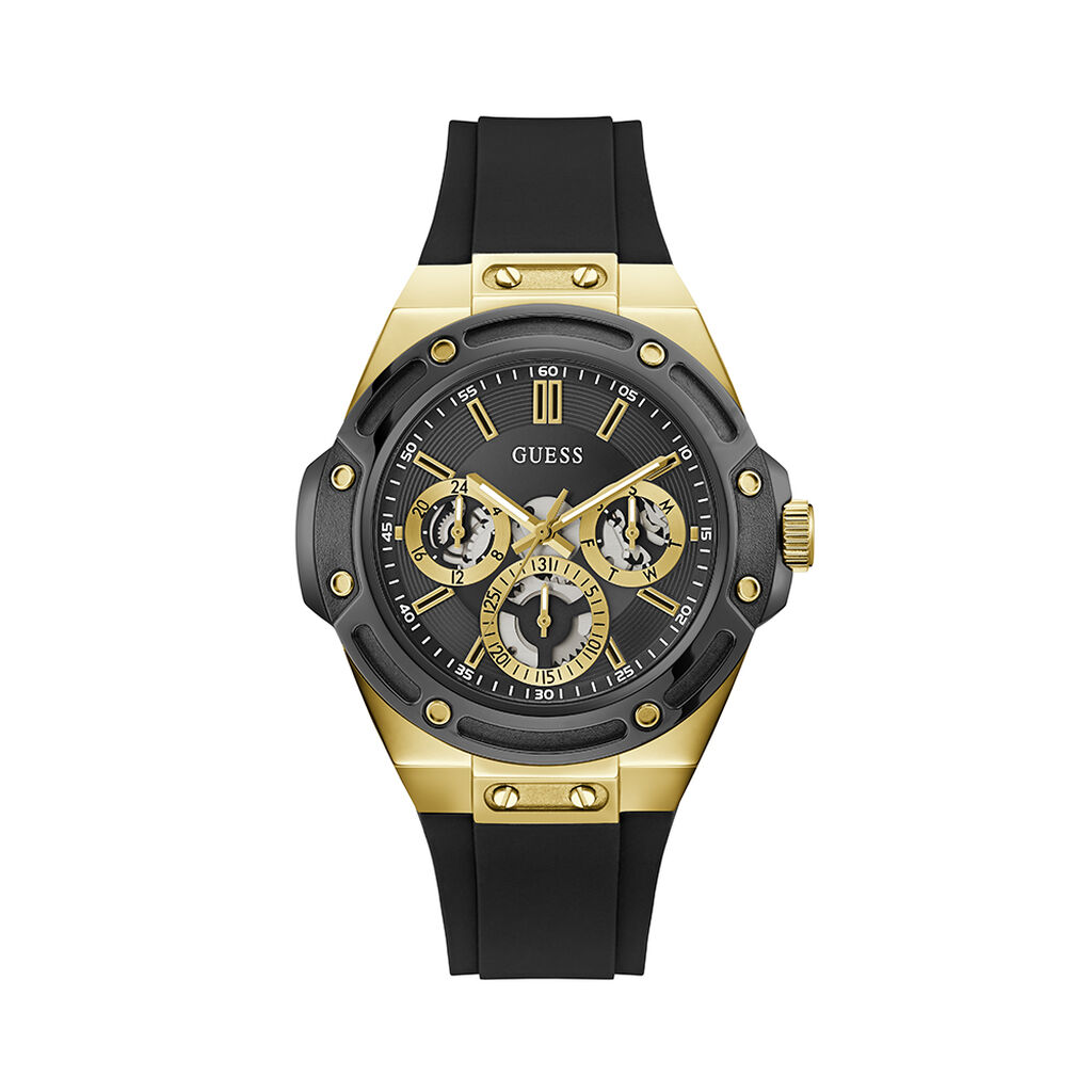 Montre Guess Carver Noir - Montres Homme | Histoire d&rsquo;Or