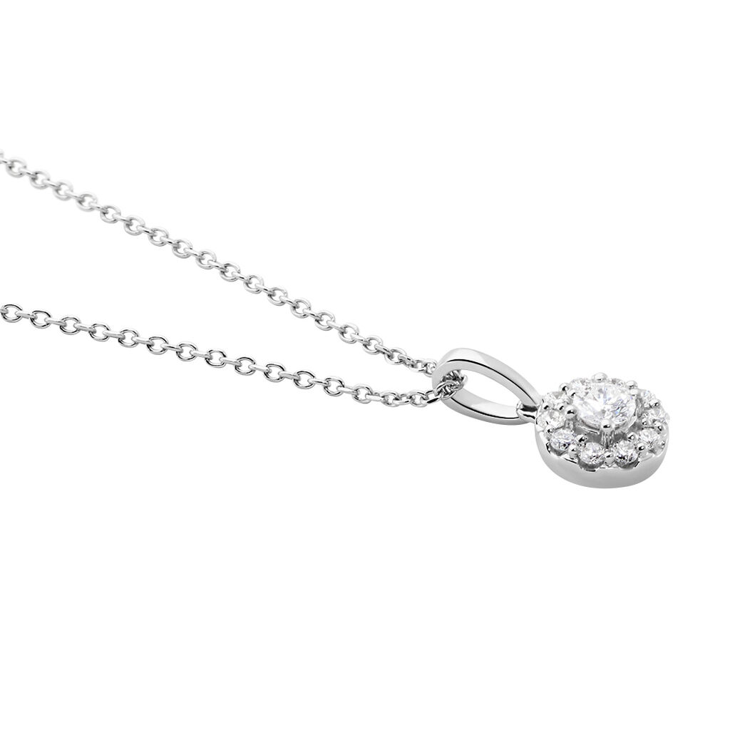 Collier Platine Alby Diamants - Colliers Femme | Histoire d&rsquo;Or