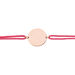 Bracelet Helenia Pastille Gravable Or Rose - Bracelets Naissance Enfant | Histoire d’Or