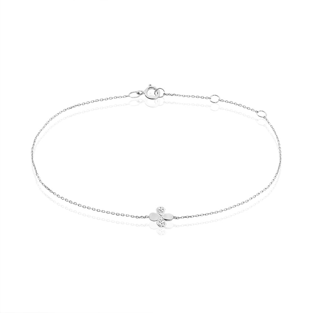 bracelet femme trefle
