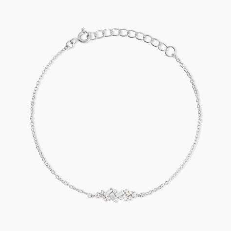 Bracelet Rio Argent Blanc Oxyde De Zirconium - Bracelets Femme | Histoire d&rsquo;Or