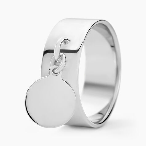 Bague Cecil Argent Blanc - Bagues fantaisie Femme | Histoire d’Or