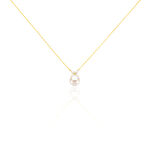Collier Norah Or Jaune Perle De Culture Et Oxyde De Zirconium - Colliers Femme | Histoire d&rsquo;Or