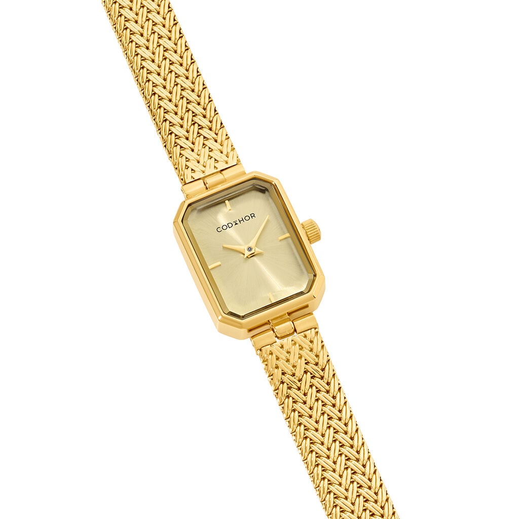 Montre Codhor Gaby Dor&eacute; - F&ecirc;te des m&egrave;res Femme | Histoire d&rsquo;Or