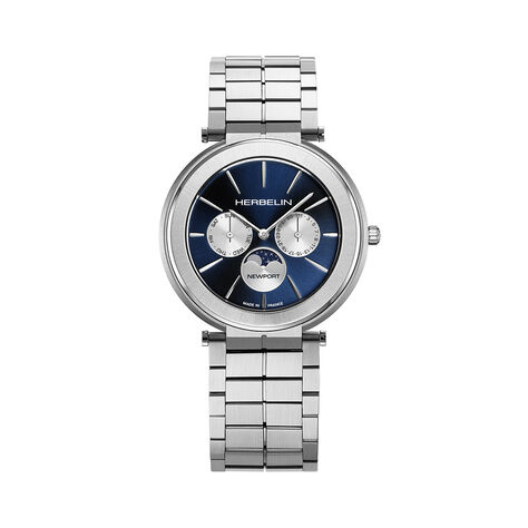Montre Herbelin Newport Slim Bleu - Montres Homme | Histoire d’Or