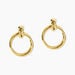 Boucles D'oreilles Pendantes Allobrox Acier Dore - Boucles d'oreilles fantaisie Femme | Histoire d’Or