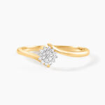 Bague Kimberleigh Or Jaune Diamant - Bagues solitaires Femme | Histoire d&rsquo;Or