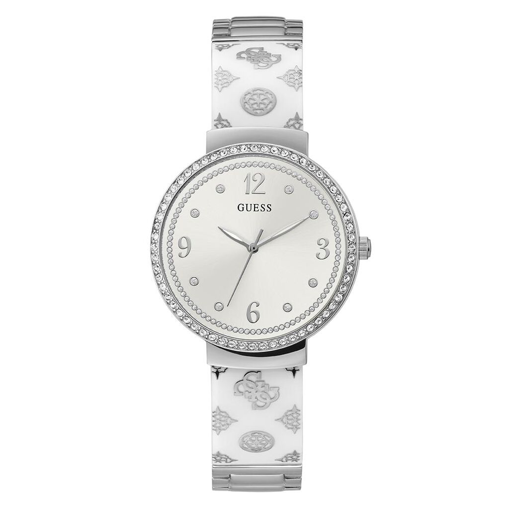 Montre Guess Motif Acier Argent -  Femme | Histoire d’Or