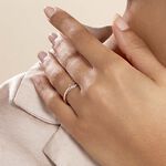 Alliance Hermana Ruban Plat Or Bicolore - Alliances Unisex | Histoire d&rsquo;Or