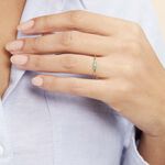 Bague Richie Or Jaune Emaraude - Bagues avec pierre Femme | Histoire d&rsquo;Or