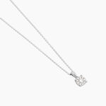 Collier Artemis Or Blanc Diamant - Colliers Femme | Histoire d&rsquo;Or