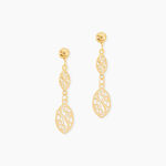 Boucles D'oreilles Pendantes Artemisia Or Jaune - Boucles d'oreilles pendantes Femme | Histoire d&rsquo;Or