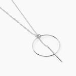 Collier Enissa Argent Blanc - Colliers fantaisie Femme | Histoire d&rsquo;Or