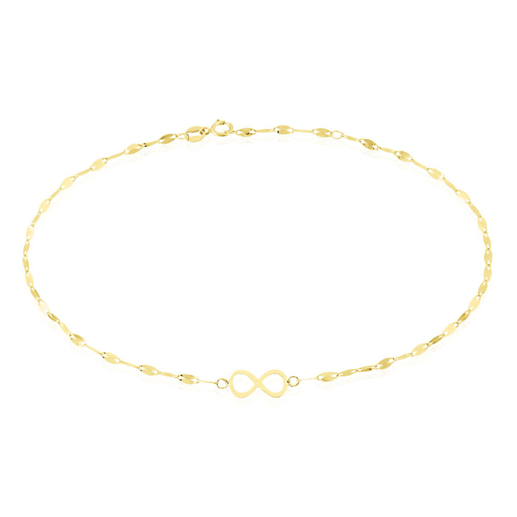 Chaîne De Cheville Carlisa Or Jaune - Chaînes de cheville Femme | Histoire d’Or