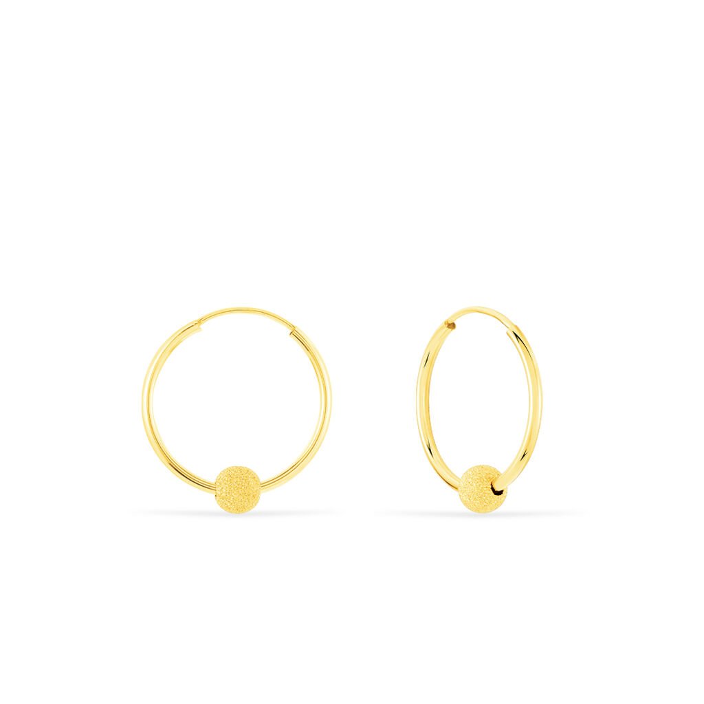 Créoles Ariel Or Jaune