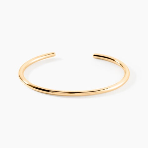 Bracelet Jonc Classic Bold Plaqu&eacute; Or Jaune - Bracelets joncs Femme | Histoire d&rsquo;Or