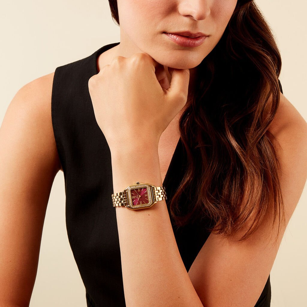 Montre O Watch Iconic Bordeaux - Montres Femme | Histoire d’Or