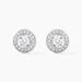 Boucles D'oreilles Puces Marquise Argent Blanc Oxyde De Zirconium - Boucles d'oreilles fantaisie Femme | Histoire d’Or