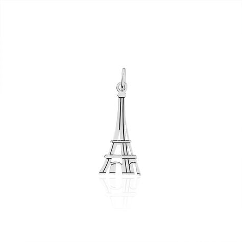 Pendentif Paco Argent Blanc - Pendentifs Famille | Histoire d’Or