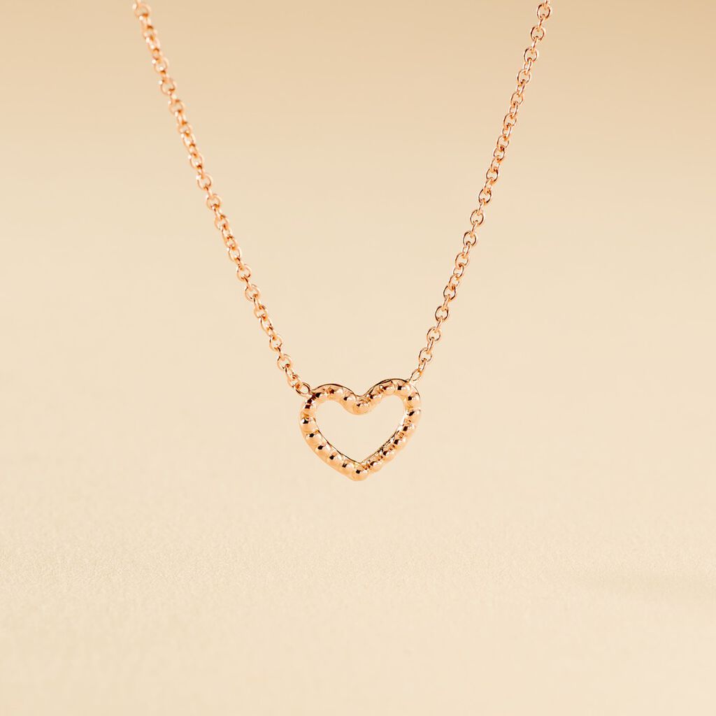 Collier Menel Argent Rose - Colliers fantaisie Femme | Histoire d’Or