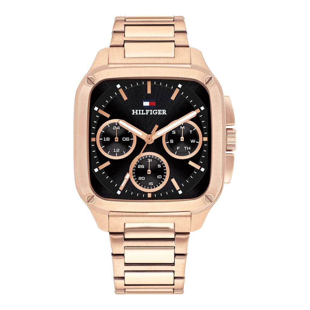 Montre Tommy Hilfiger Herald Noir - Nouveautés Homme | Histoire d’Or