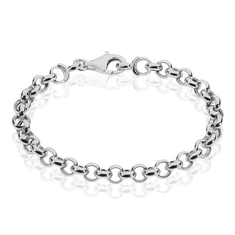 Bracelet Carola Argent Blanc - Bracelets chaîne Femme | Histoire d’Or