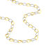 Collier Joice Maille Alternée Et Godronne Or Bicolore - Chaines Femme | Histoire d’Or