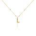 Collier Plaqué Or Jaune Lettra - Colliers fantaisie Femme | Histoire d’Or