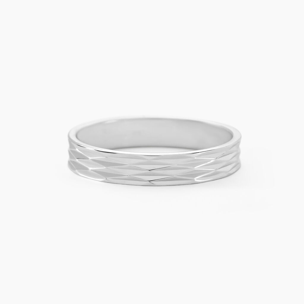 Alliance Harmonia Or Blanc - Alliances Unisex | Histoire d’Or
