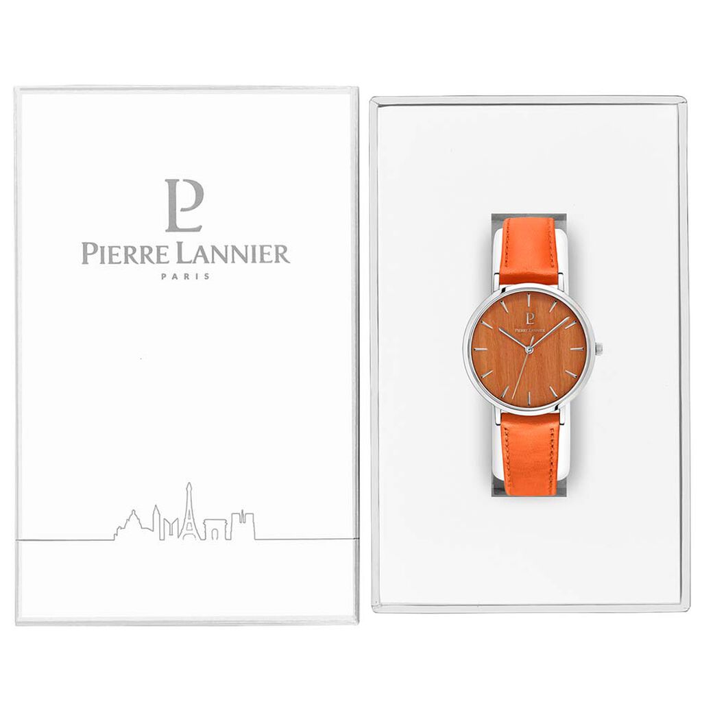 Montre Lannier Pierre Nature Acier Argenté - Montres Femme | Histoire d’Or