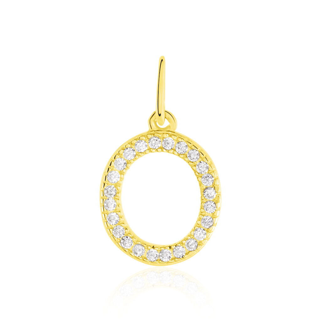 Pendentif Lettre O Or Jaune Oxyde - Pendentifs Famille | Histoire d’Or