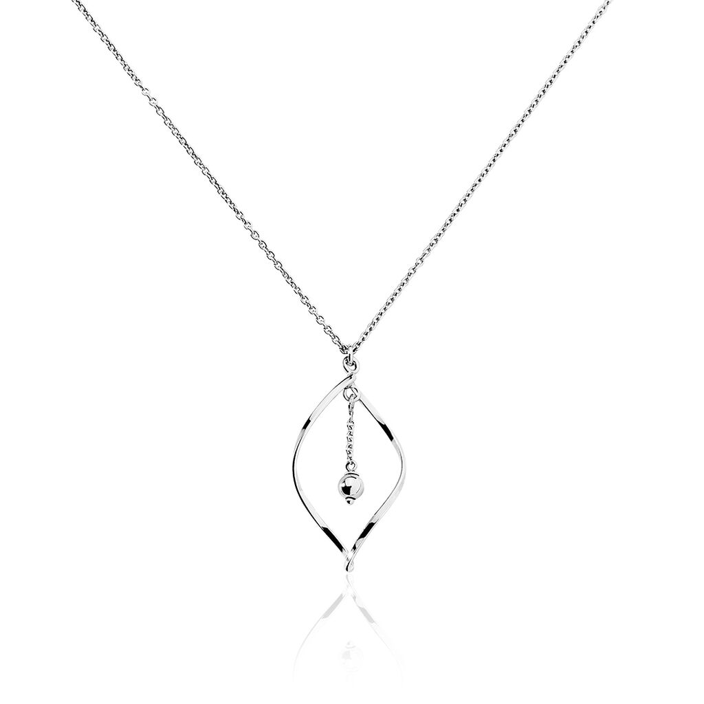Collier Melaine Argent Blanc - Colliers fantaisie Femme | Histoire d&rsquo;Or