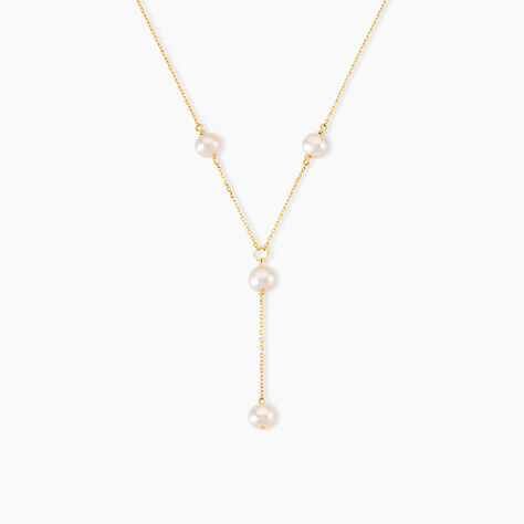 Collier Persis Or Jaune Perle De Culture - Colliers Femme | Histoire d&rsquo;Or