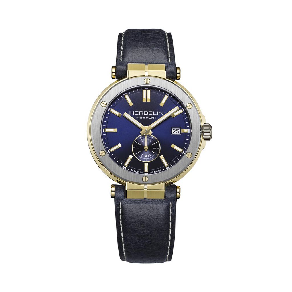 Montre Herbelin Newport Bleu - Montres Homme | Histoire d’Or