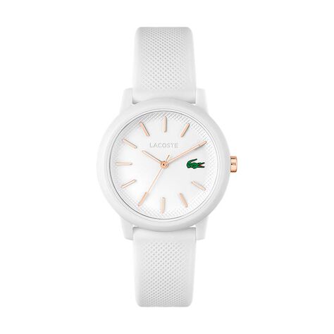 Montre Lacoste 12.12 Blanc - Montres Femme | Histoire d&rsquo;Or