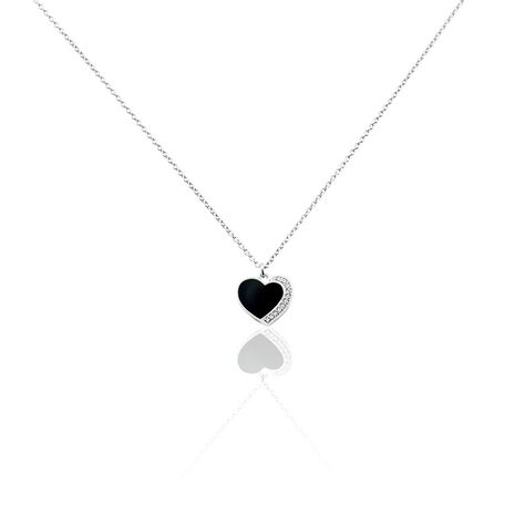 Collier Argent Leonilo Oxydes De Zirconium - Colliers fantaisie Femme | Histoire d’Or