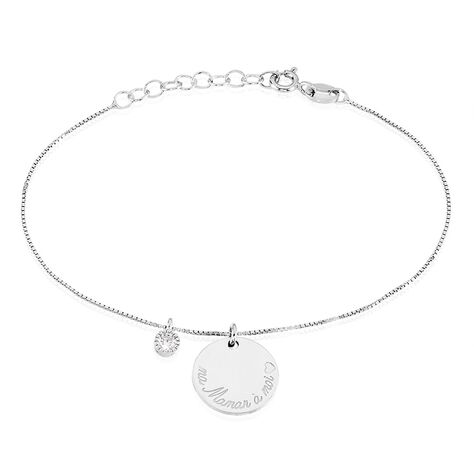 Bracelet Argent Raimbaut Oxyde De Zirconium - Bracelets Femme | Histoire d&rsquo;Or