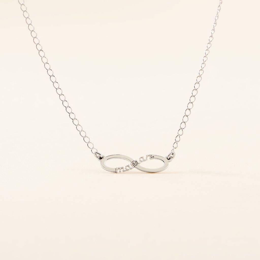 Collier Xara Argent Blanc - Colliers fantaisie Femme | Histoire d&rsquo;Or